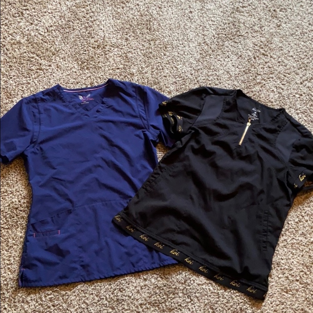 Scrub tops
